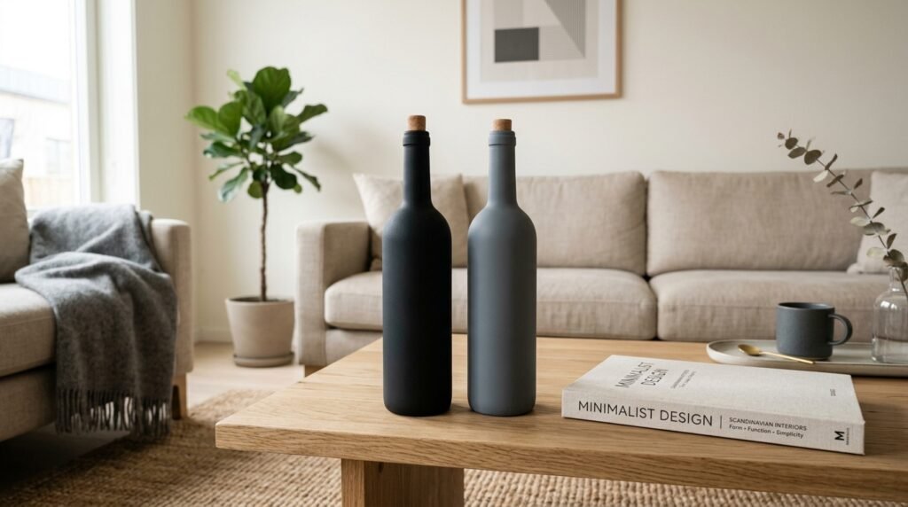 como reutilizar garrafas de vinho