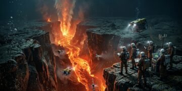 Erupção submarina cria novo fundo do mar diante dos cientistas