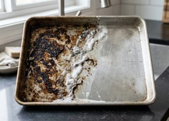 O segredo mais eficiente para remover gordura encrostada