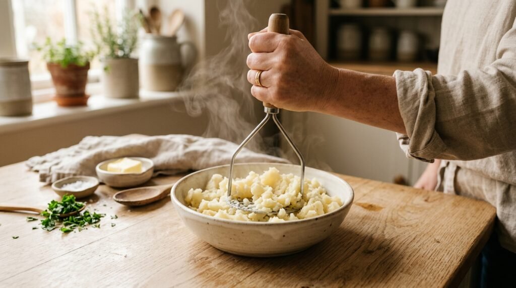 purê de batata cremoso