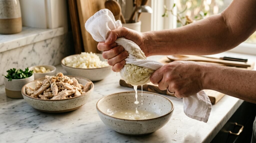 tortinhas de frango saudáveis