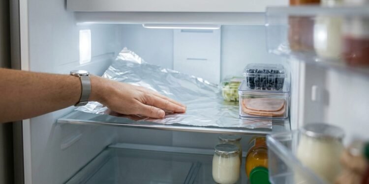 O truque do papel alumínio na geladeira que poucos conhecem e resolve um problema comum na cozinha