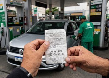 Comunicado para quem informa o CPF na nota em postos de gasolina em 07/2026