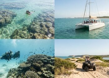 Maracajaú, Rio Grande do Norte - Viajantes deixam as praias comuns por um refúgio de parrachos onde o mar claro, os corais e o mergulho viraram marca do litoral potiguar