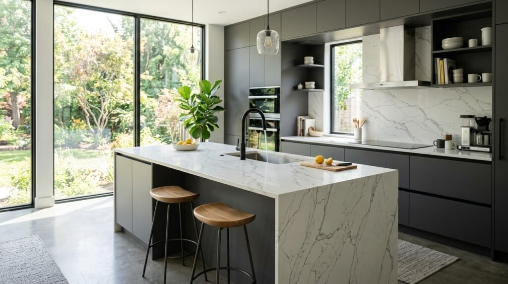 A tendência mais elegante para renovar a bancada da cozinha