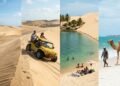 Dunas que mudam de lugar toda semana: o Saara do Nordeste tem dromedário e lagoa de água doce