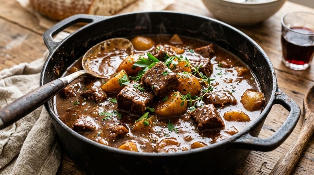 carne com batata
