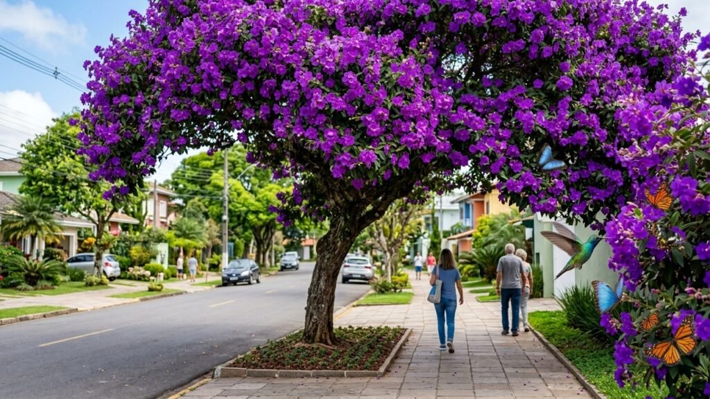 Quem procura uma árvore para a calçada precisa conhecer esta espécie