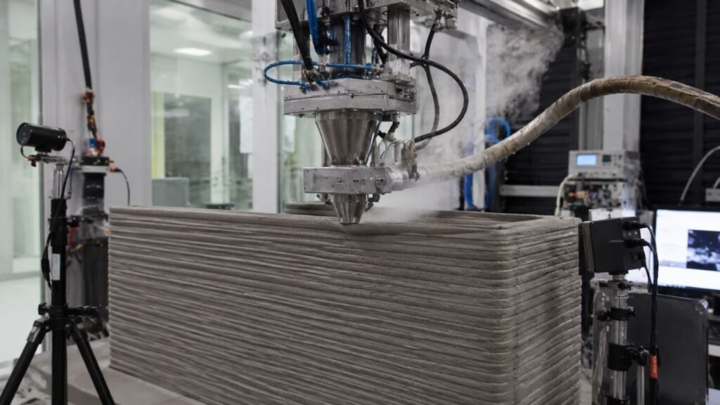Cientistas de Singapura desenvolvem nova técnica de impressão 3D que aprisiona CO2 no concreto e aumenta sua resistência em 45%
