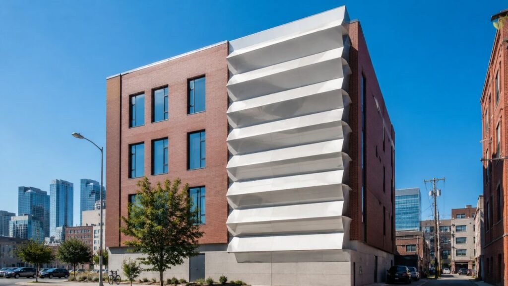 Pesquisadores da Universidade Columbia descobrem que paredes externas em ziguezague podem resfriar edifícios com mais eficiência do que paredes convencionais