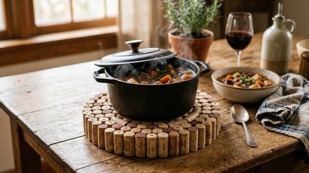 reutilizar rolhas de vinho