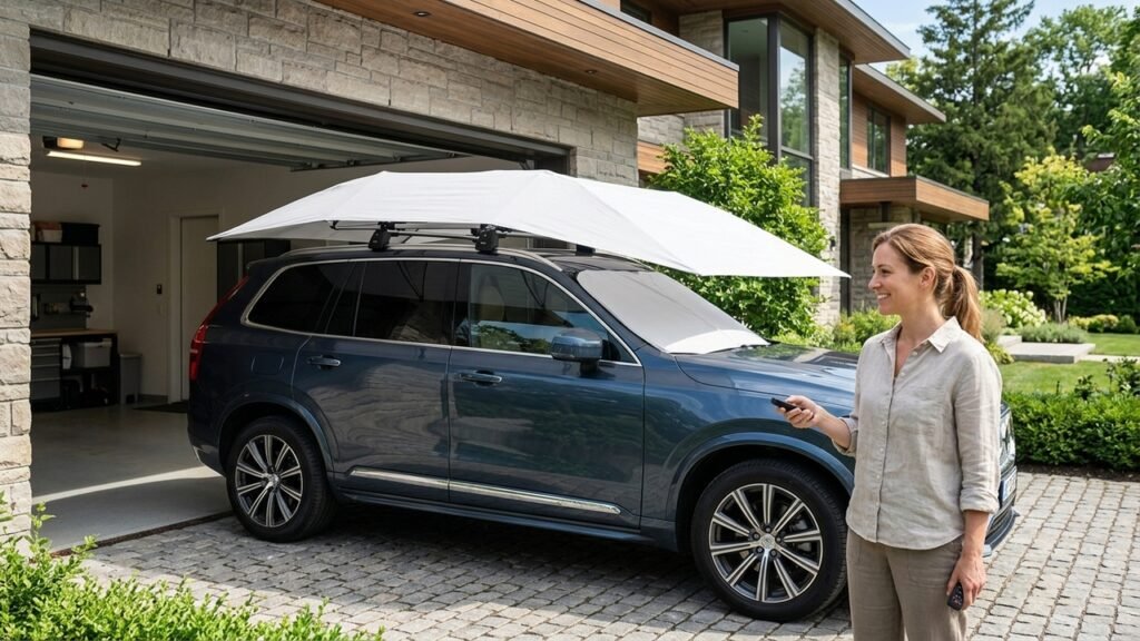 Carro ao sol pode passar dos 50 graus e a solução chama atenção