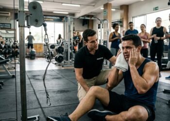 Cabo de aparelho quebra durante treino, fratura olho de aluno e academia paga R$ 20 mil