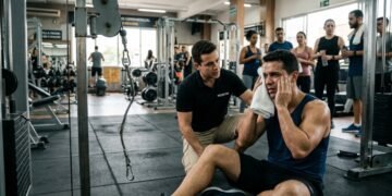 Cabo de aparelho quebrou durante o treino e causou uma fratura no olho de um aluno