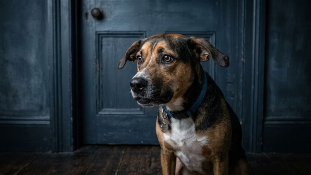 agitação do cachorro