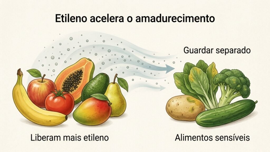 Frutas e verduras estragam mais rápido quando são guardadas assim e fazem você gastar mais no mercado