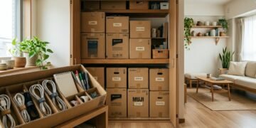 Não jogue fora as caixas de papelão dos eletrodomésticos: a ideia de organização usada em apartamentos pequenos do Japão