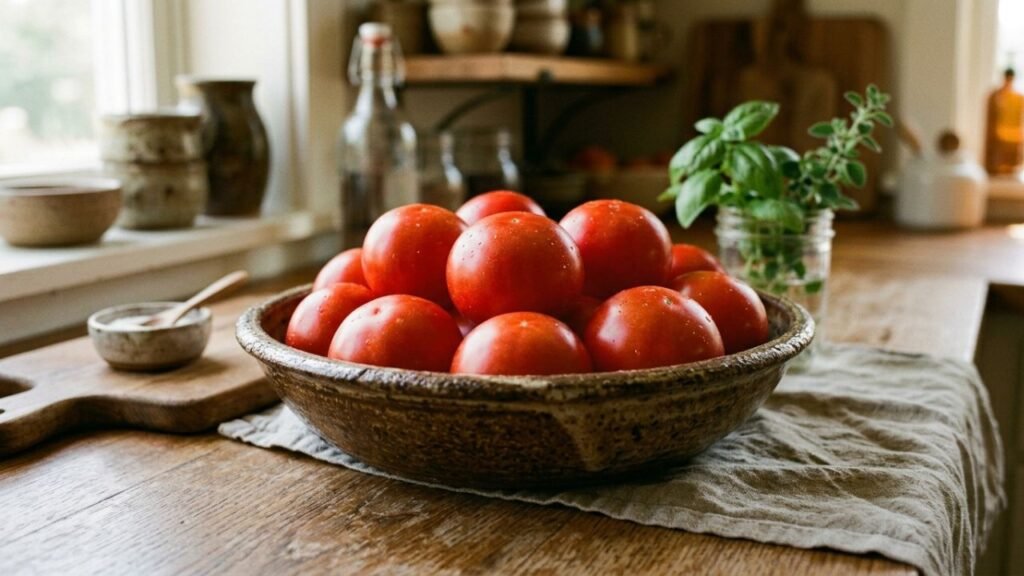 como armazenar tomates