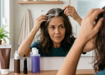 Dermatologistas apontam 5 opções baratinhas para tonalizar cabelos brancos em casa sem machucar o couro cabeludo