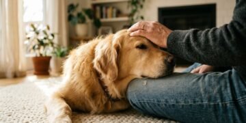 Sinais do cachorro ao encostar a cabeça revelam carinho, confiança e até alerta