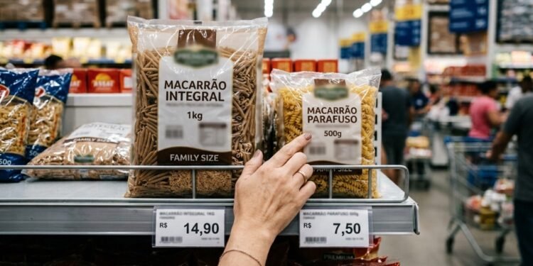 A melhor oferta pode estar no pacote que parece menor ou menos vantajoso