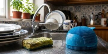 Adeus à esponja comum: a novidade que está conquistando as cozinhas em 2026 higieniza melhor e dura muito mais