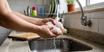 Um hábito antigo pode levar micróbios para lugares que parecem limpos.