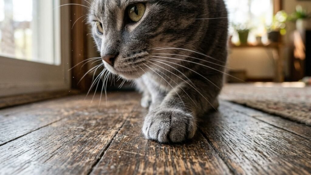 gato com medo
