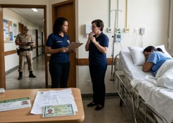 A abordagem ocorreu no momento em que a paciente mais precisava de cuidado