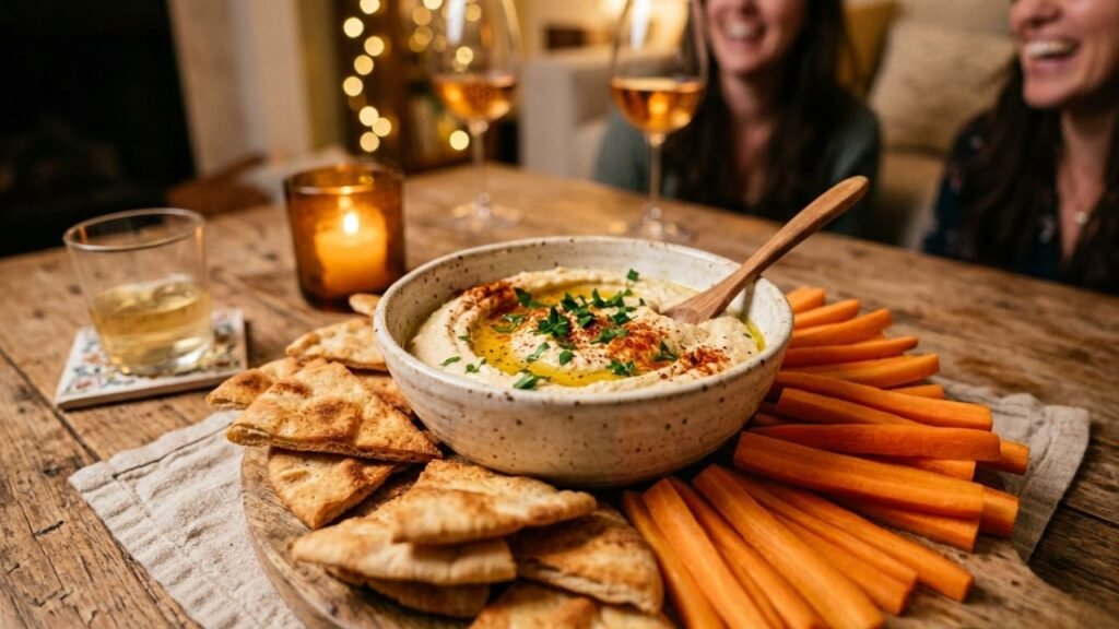 hummus mais cremoso