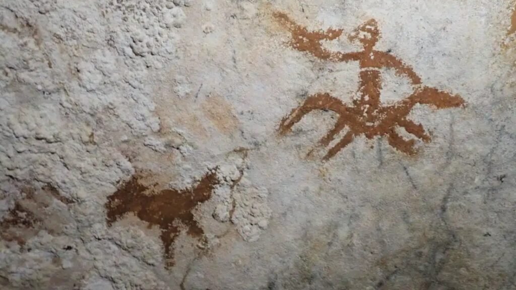 Cientistas descobrem impressões de mãos de 67 mil antes que pode ser a arte rupestre mais antiga do mundo