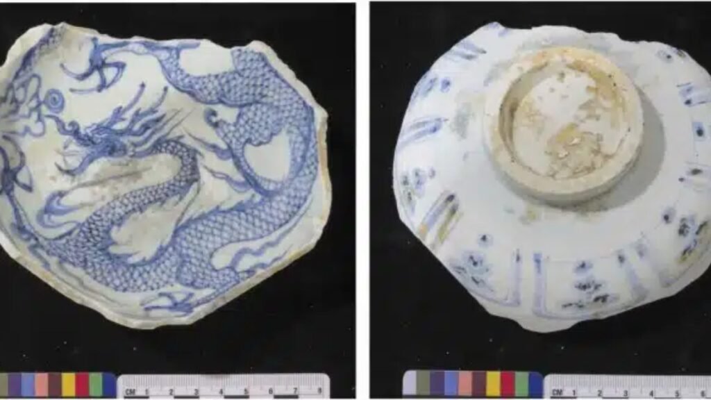 Cientistas descobrem naufrágio com 3,8 toneladas de porcelana chinesa na costa de Singapura