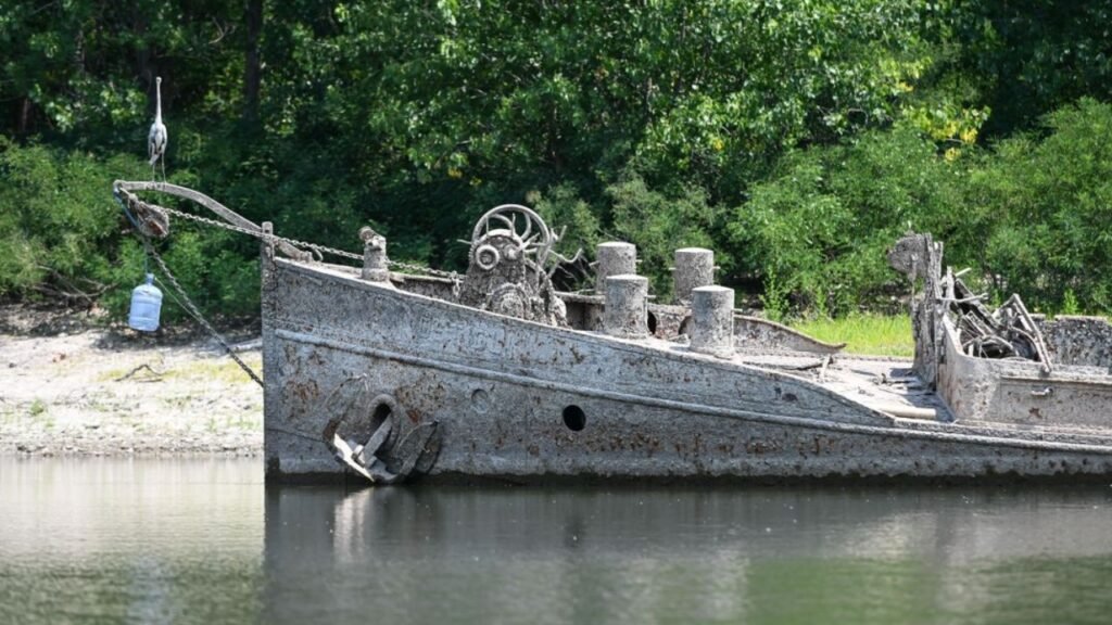 Rios europeus secaram tanto que trouxeram de volta vestígios da Segunda Guerra, monumentos milenares e relíquias históricas