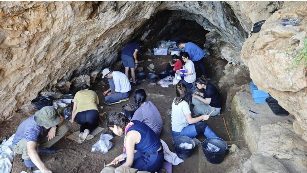 Ferramentas, ossos e pequenas conchas encontrados em uma caverna levantaram uma possibilidade inesperada sobre a relação entre neandertais e Homo sapiens