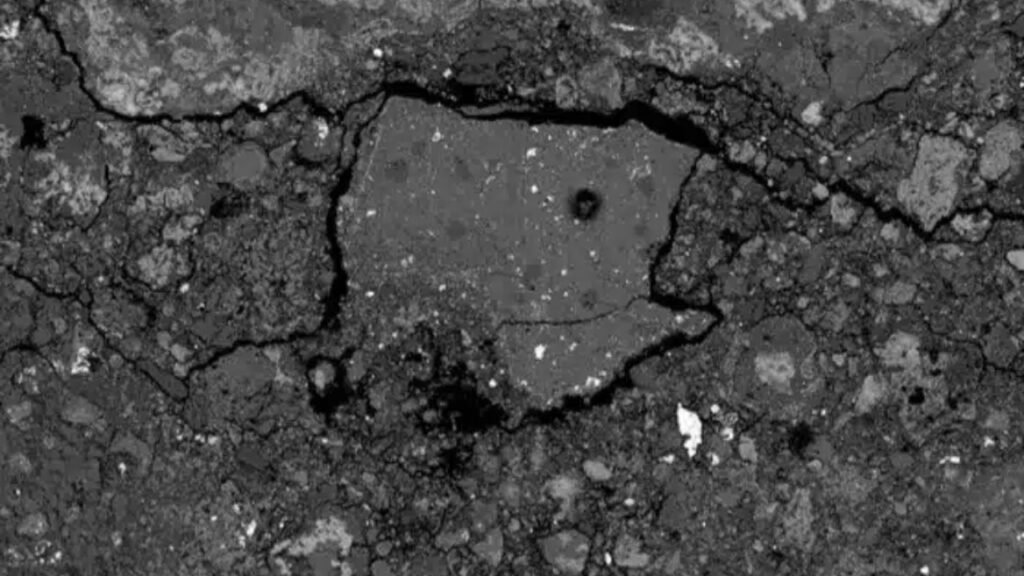 Um meteorito que caiu através do telhado de uma casa em Nova Jersey pode revelar as origens dos ingredientes da vida