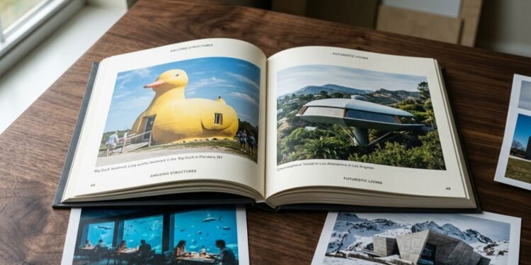 A seleção transforma prédios, lojas e museus em um passeio visual inesperado