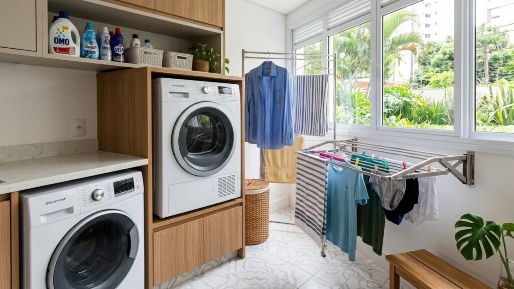 Secar no varal ou na máquina? Veja qual opção é melhor para suas roupas e para o seu bolso