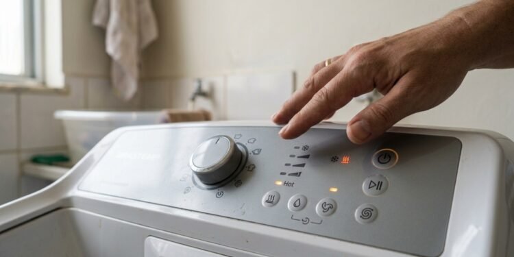A maior parte da energia pode ser consumida antes de o tambor terminar o trabalho