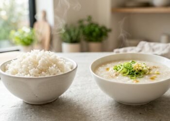 Arroz branco vs mingau de arroz: qual engorda mais? Comparação direta para quem está de olho na silhueta e quer fazer a melhor escolha
