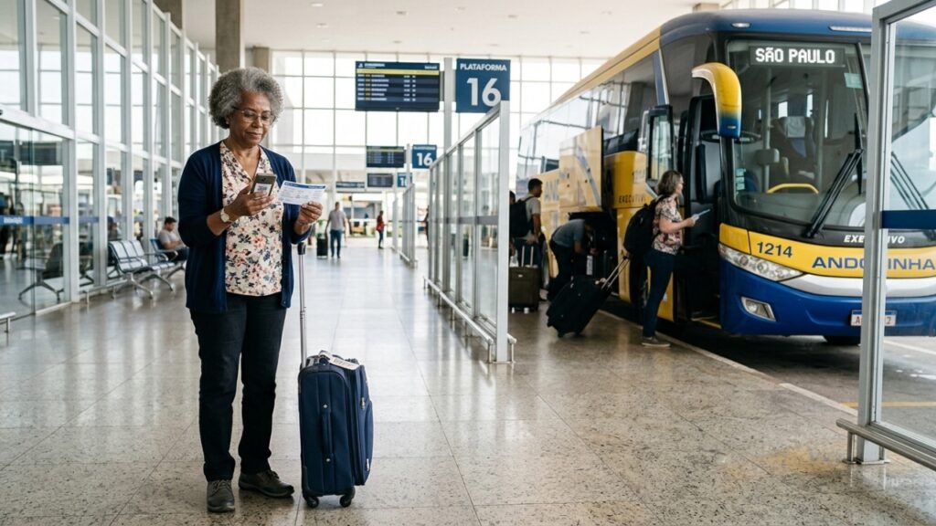 Idosos em 2026 podem emitir carteirinha para viajar de graça e ter desconto nas passagens