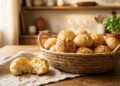 Pão de queijo sem polvilho leva 6 ingredientes