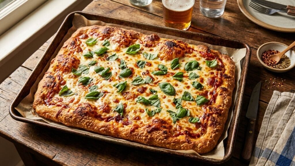 pizza de assadeira