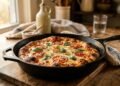 Pizza de frigideira fica pronta em poucos minutos e salva o lanche sem precisar ligar o forno
