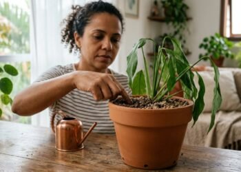 Como recuperar uma planta que está murchando antes que seja tarde