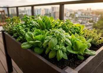 Canteiro elevado custa menos que o esperado, facilita a jardinagem e muda a forma de cultivar em casa