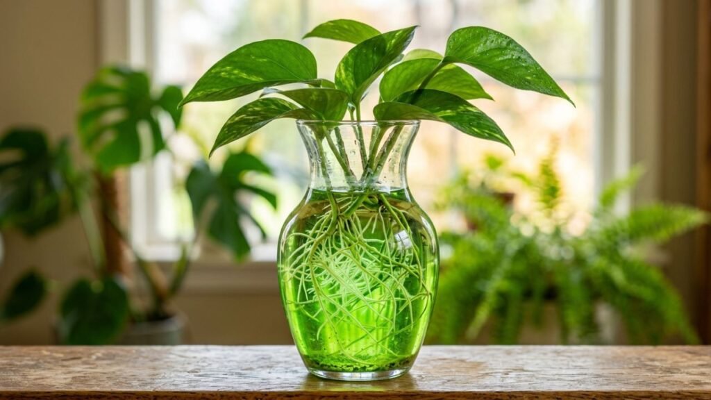 plantas que crescem na água