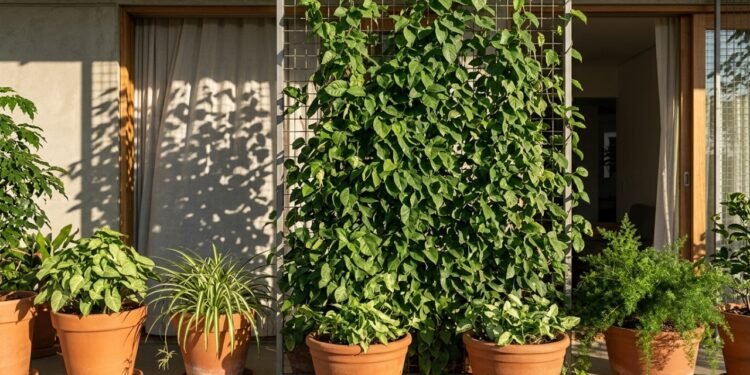 A sombra das folhas pode ajudar a deixar os ambientes internos mais agradáveis.