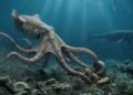 Fósseis de 'Kraken' mostram que polvos enormes e inteligentes eram os principais predadores dos mares do Cretáceo