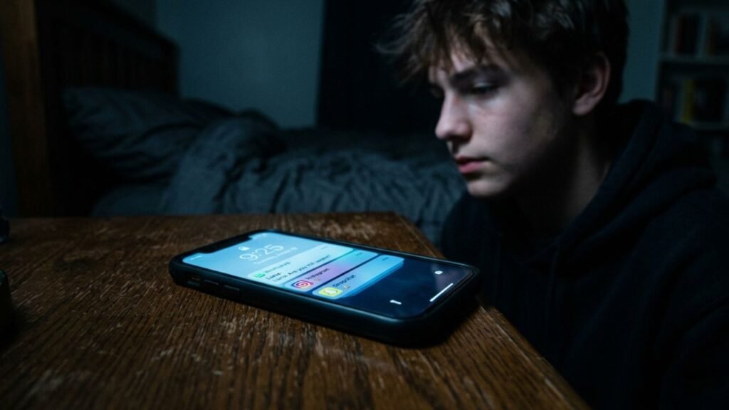 restringir redes sociais