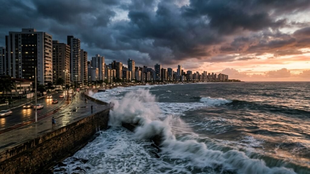nível do mar